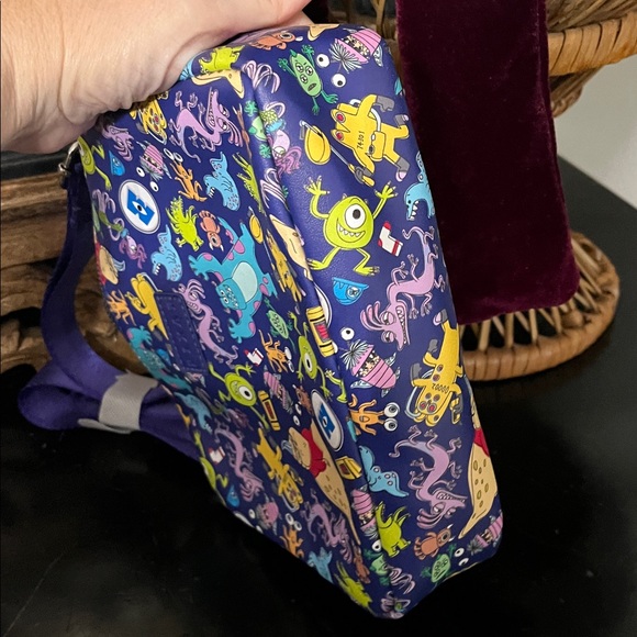 Crossbody: Buckle Down, Monsters Inc. Bag Pixar Disney NWOT - Picture 5 of 5